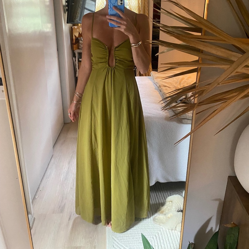 Chiffon A-line Dress
